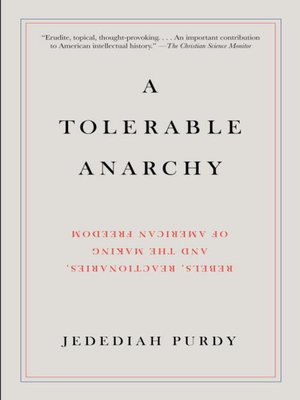 cover image of A Tolerable Anarchy